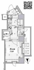 メイクスデザイン神楽坂 601 間取り図