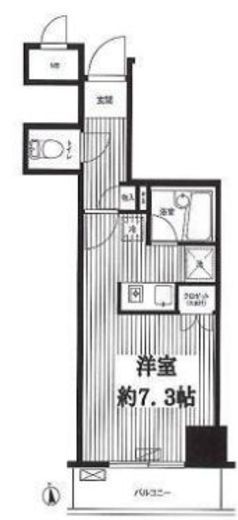 インプルーブ白金 304 間取り図