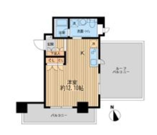 THEパームス学芸大学 503 間取り図