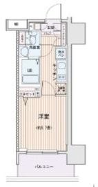 エスティメゾン錦糸町2 718 間取り図