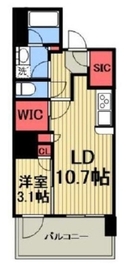 パークコート浜離宮ザ・タワー 6階 間取り図