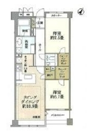 ラ・マーレ白金 5階 間取り図