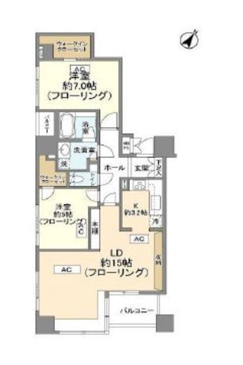 ラ・マーレ白金 9階 間取り図