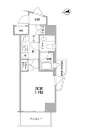 コンフォリア東中野DEUX 505 間取り図