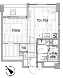 シティテラス赤坂 403 間取り図