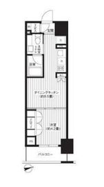 レジディア新御徒町 502 間取り図