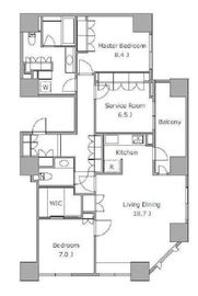 LaSante一番町 301 間取り図