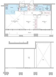 レジディア文京音羽2 1104 間取り図