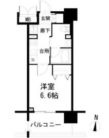 プライムアーバン錦糸公園 402 間取り図