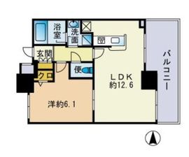 プレスタイル両国弐番館 9階 間取り図