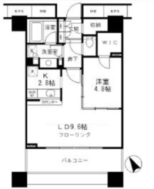 アウルタワー 22階 間取り図