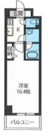 エスティメゾン秋葉原 705 間取り図