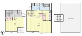 SOHO北青山 201 間取り図