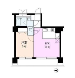 西新宿フォレストアネックス 5F1 間取り図