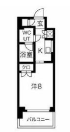 スパシエソリデ三軒茶屋 7階 間取り図