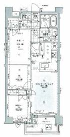 オープンレジデンシア初台 2階 間取り図