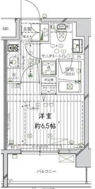 レガリス品川南大井パークサイド 7階 間取り図