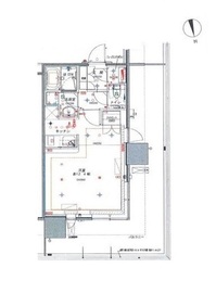 パークコート浜離宮ザ・タワー 5階 間取り図