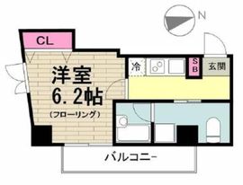 コムス白金 301 間取り図