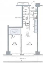 プライムアーバン豊洲 717 間取り図