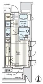 イプセ蒲田 603 間取り図