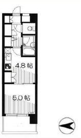 シティスクエア恵比寿 10階 間取り図