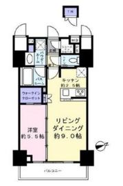 ダイレクトタワー池袋要町 4階 間取り図