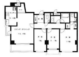 仙台坂オークヒルズ 402 間取り図