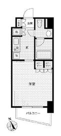 セントラル銀座 602 間取り図