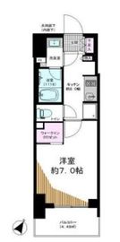 シティハウス東麻布 15階 間取り図