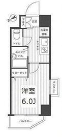 ミリオンタワー虎ノ門 10階 間取り図