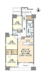 ブリリア千代田左衛門橋 5階 間取り図