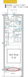 DIPS高田馬場駅前 1階 間取り図