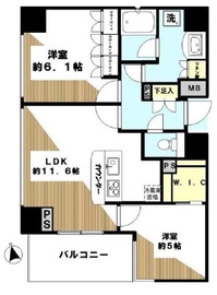 CONOE銀座イースト 9階 間取り図