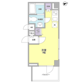 リバーレ秋葉原 701 間取り図