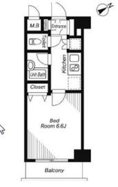 KDXレジデンス西新宿 202 間取り図