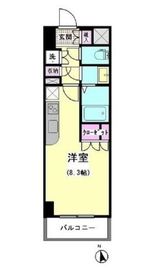 エスティメゾン大井仙台坂 1003 間取り図