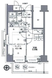 MFPRコート木場公園 422 間取り図