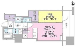 クラッシィハウス神田錦町 9階 間取り図