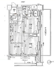 プレジール新宿大久保 3階 間取り図