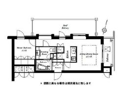 エクティ神山町 3階 間取り図