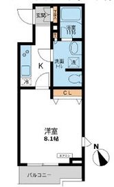 パシフィックコート目黒南 210 間取り図