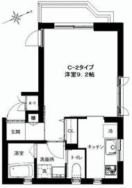 KIIN SENDAGAYA 203 間取り図