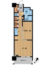 プライムアーバン日本橋横山町 706 間取り図