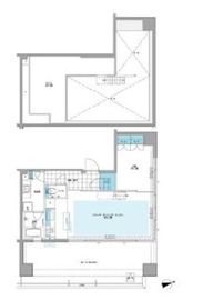 プライムアーバン芝浦LOFT 1101 間取り図