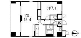 ドゥーエ茗荷谷 1001 間取り図