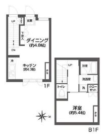 ウーヴァス池袋 107 間取り図