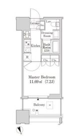 大崎ガーデンレジデンス 822 間取り図