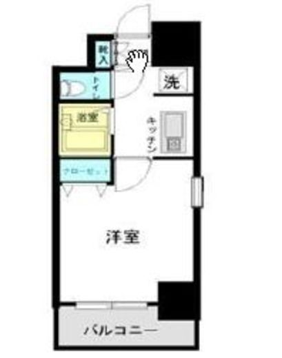 OLIO麻布十番 (オリオ麻布十番) 12階 間取り図