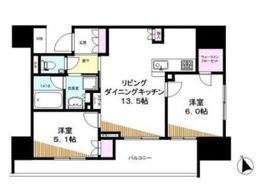 ザ・パークハウスアーバンス御成門 9階 間取り図